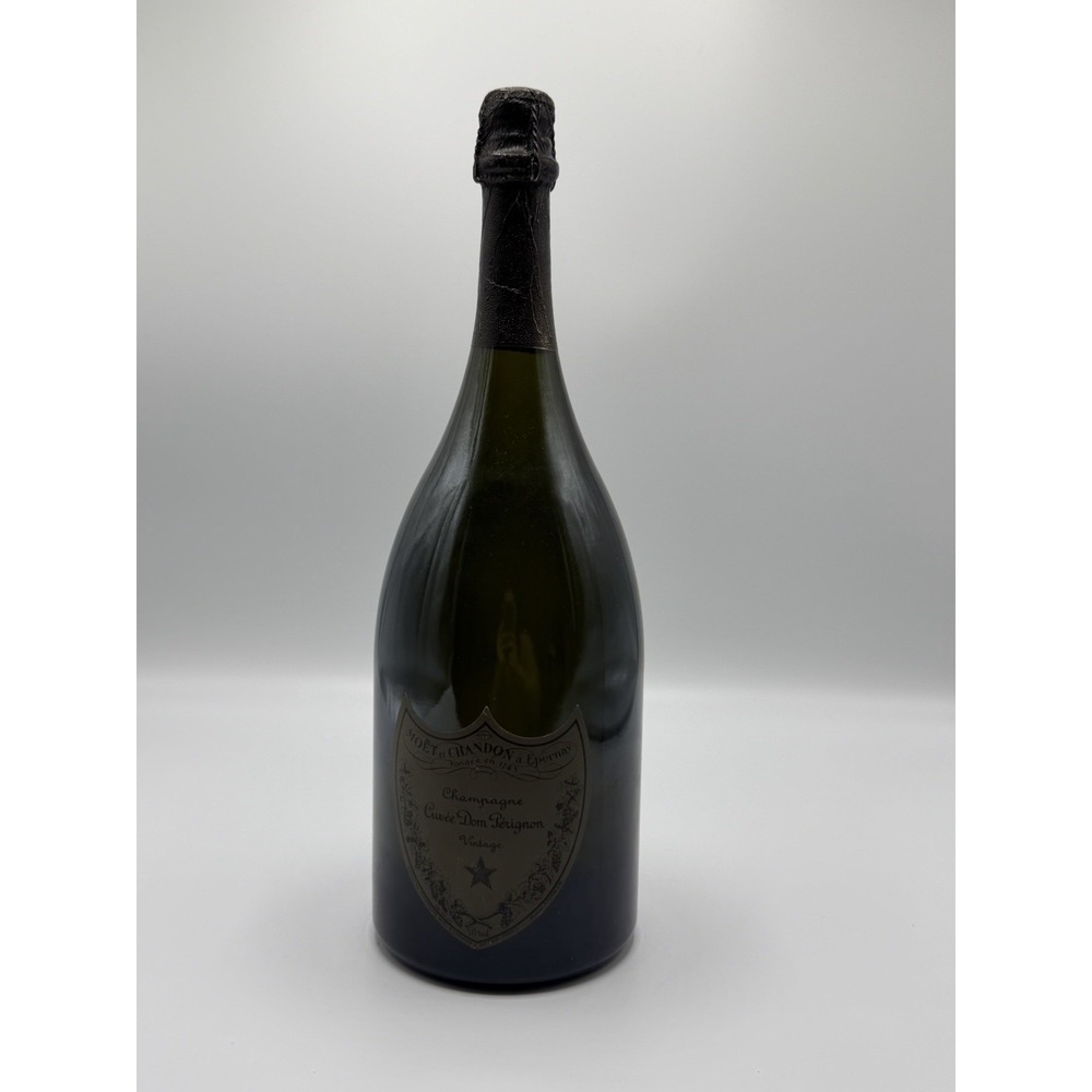 Dom Perignon Vintage Brut Champagne Dummy Bottle Sealed Empty Display Green